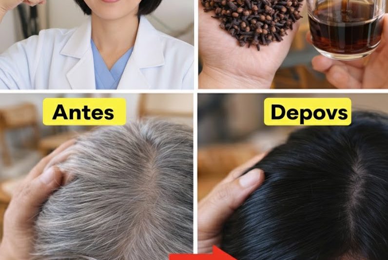 Mesmo aos 65 Anos, Cabelos Escuros e Fortes? Estes Remédios Naturais Podem Ajudar a Retardar os Fios Brancos e Estimular o Crescimento