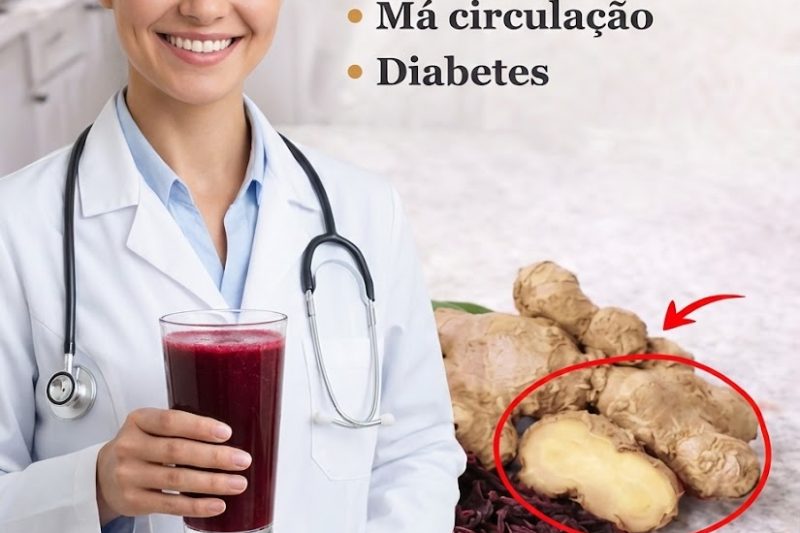 Um Hábito com Gengibre e Hibisco Que Apoia Naturalmente a Saúde do Coração e do Metabolismo