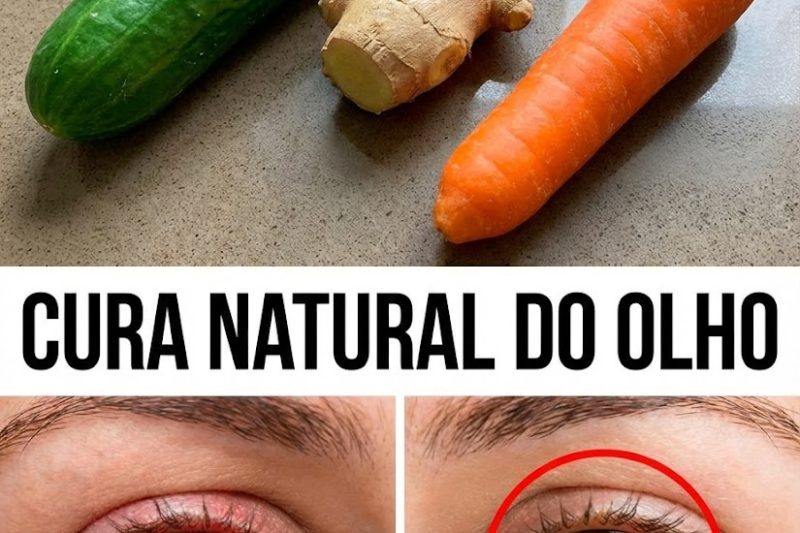Hábitos para a Saúde dos Olhos com Pepino, Gengibre e Cenoura: Um Guia Simples de Nutrição Diária