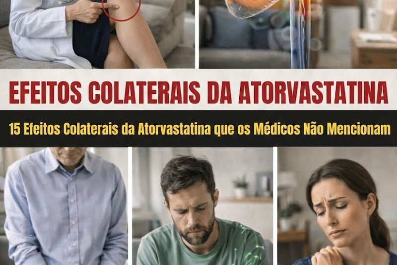 15 Efeitos Colaterais Ocultos da Atorvastatina que Seu Médico Pode Não Mencionar (Mas Você Merece Saber)