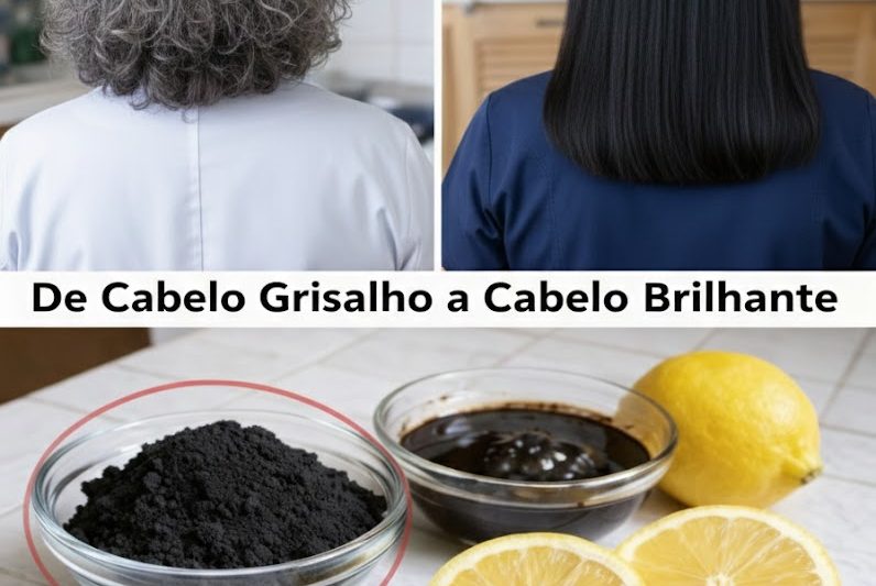 Transforme Cabelos Grisalhos em Pretos e Brilhantes Naturalmente em Apenas 5 Minutos
