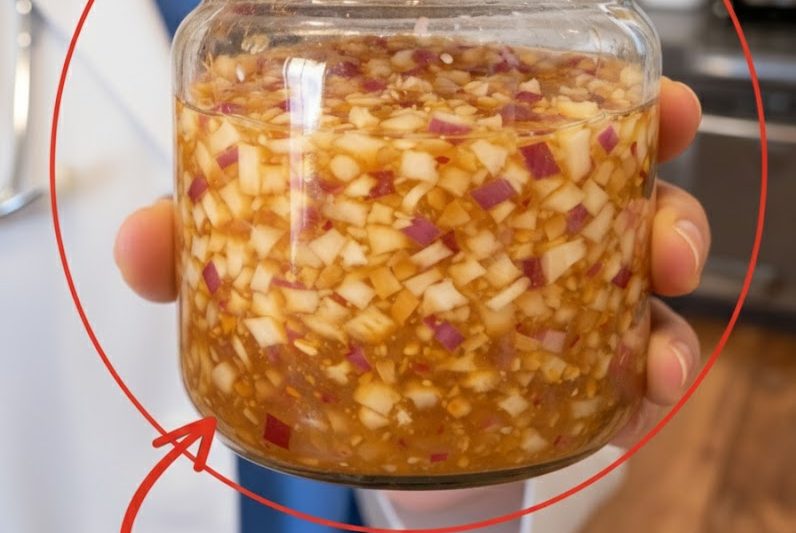 Mistura de Gengibre, Alho, Cebola e Limão: um apoio natural para limpar o corpo e os pulmões