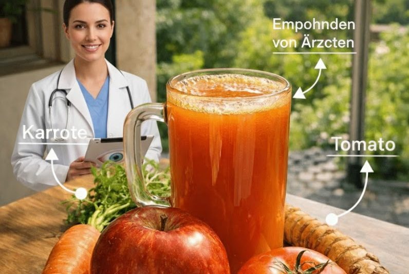 Wie Sie Ihre Augengesundheit auf natürliche Weise mit einem einfachen hausgemachten Saft unterstützen können