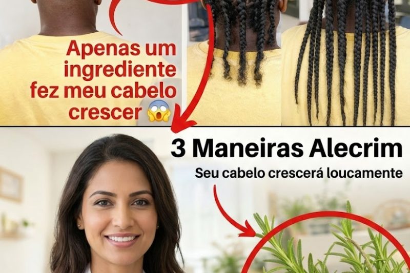 3 Formas Poderosas de Usar Alecrim para Cabelos Mais Grossos e de Crescimento Mais Rápido