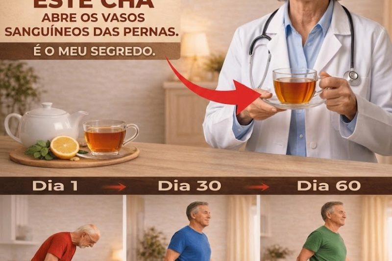 Beba Estes 3 Chás para Reconstruir os Músculos e Voltar a Caminhar com Força