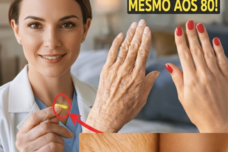Adeus à Pele Enrugada e Fina: As 2 Vitaminas Noturnas para um Pescoço e Braços Mais Jovens