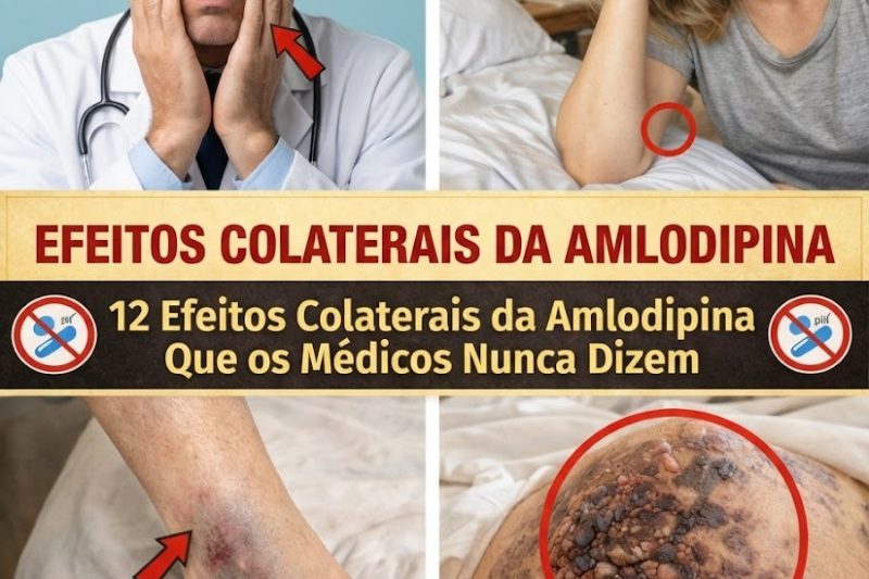 12 Efeitos Colaterais Pouco Conhecidos da Amlodipina Que Você Precisa Saber