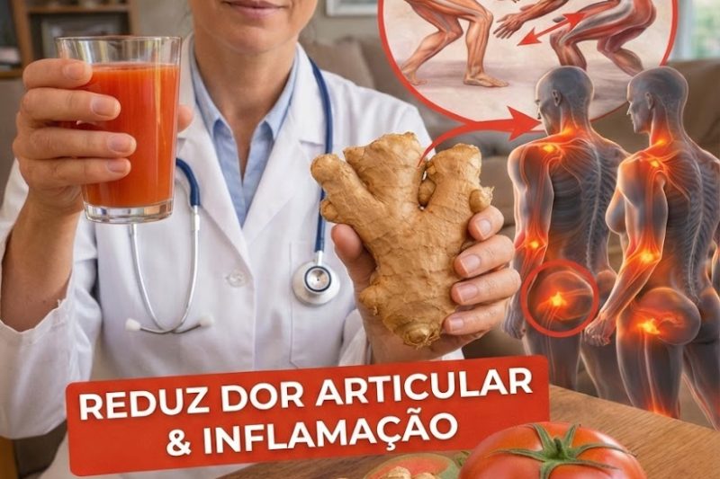 Descubra o Hábito Matinal Simples de Suco de Gengibre com Tomate para Energia Estável o Dia Todo