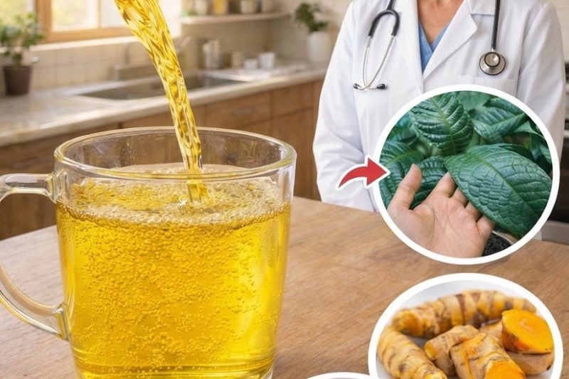 Bebida Herbal Natural para Apoiar a Circulação Diária e o Bem-Estar