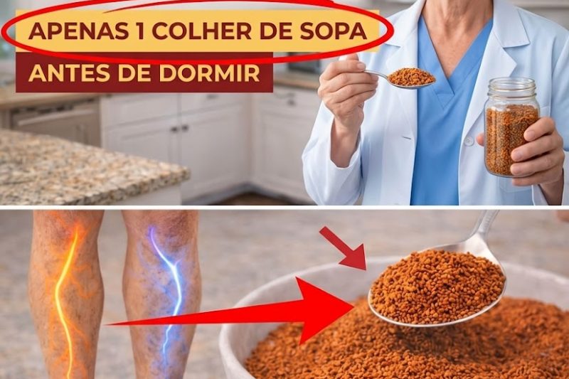 IDOSOS: Coma ISSO Antes de Dormir para Melhorar a Circulação nas Pernas e Pés — Muitas Vezes em Apenas 24 Horas!
