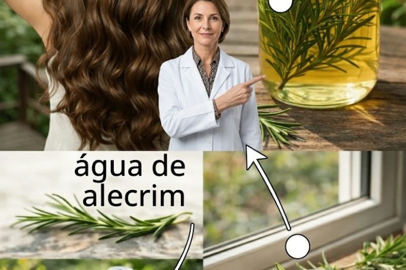 Água de Alecrim para o Cabelo: Receita Caseira, Como Preparar e Formas Simples de Usar no Dia a Dia