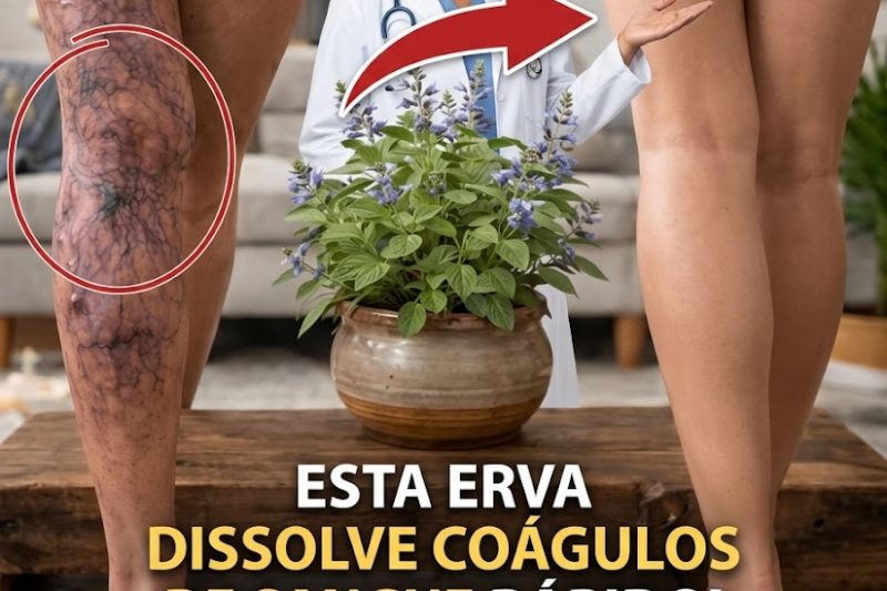 As Ervas Mais Poderosas para Ajudar a Combater Coágulos Perigosos nas Pernas – O Que a Ciência Revela Sobre os Aliados Naturais da Circulação