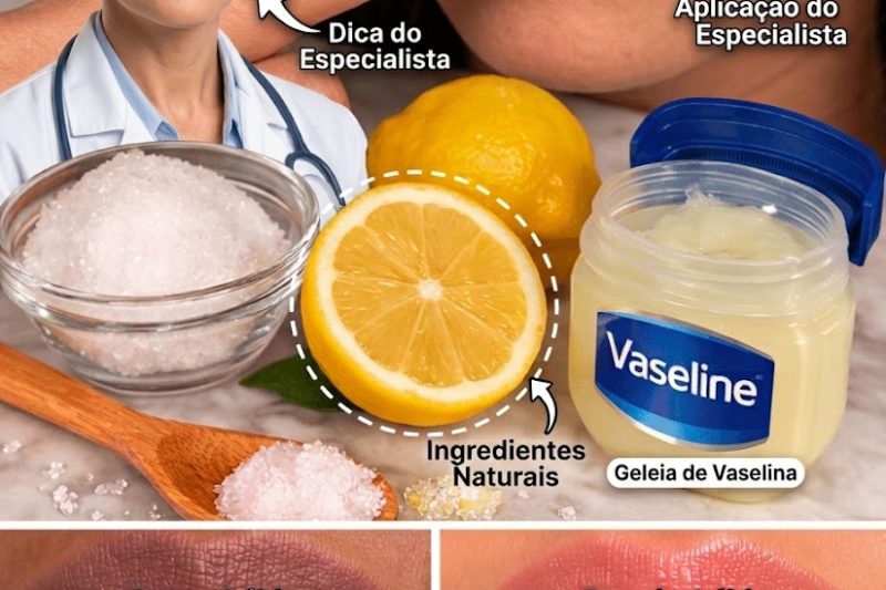 Descubra Este Hábito Diário Simples: Esfregue uma Fatia de Limão Fresco para Lábios Mais Macios e Suaves em Minutos