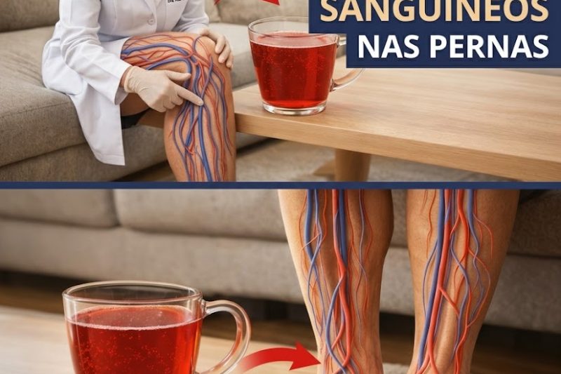 Mais de 60? Beba ISTO para Melhorar a Circulação nas Pernas Rapidamente