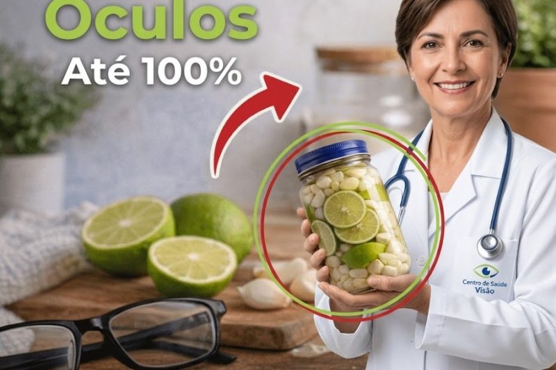 Um Remédio Caseiro Simples para Apoiar a Saúde dos Olhos: Alho e Limão