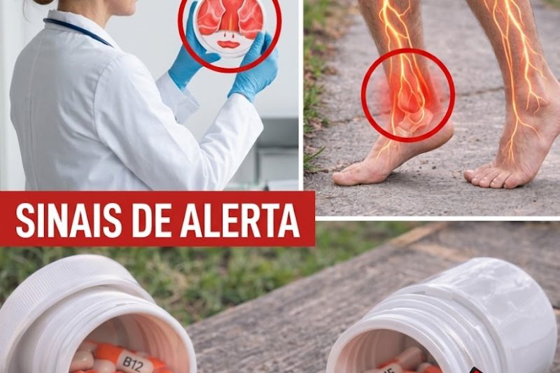 8 Sinais Estranhos de que Seu Corpo Pode Estar com Baixa de Vitamina B12