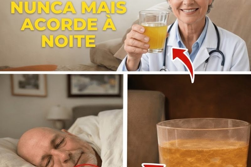 SENIORES: Não Consegue Dormir a Noite Toda? Beba ISTO em Vez de Água para um Sono Profundo Quase Instantâneo