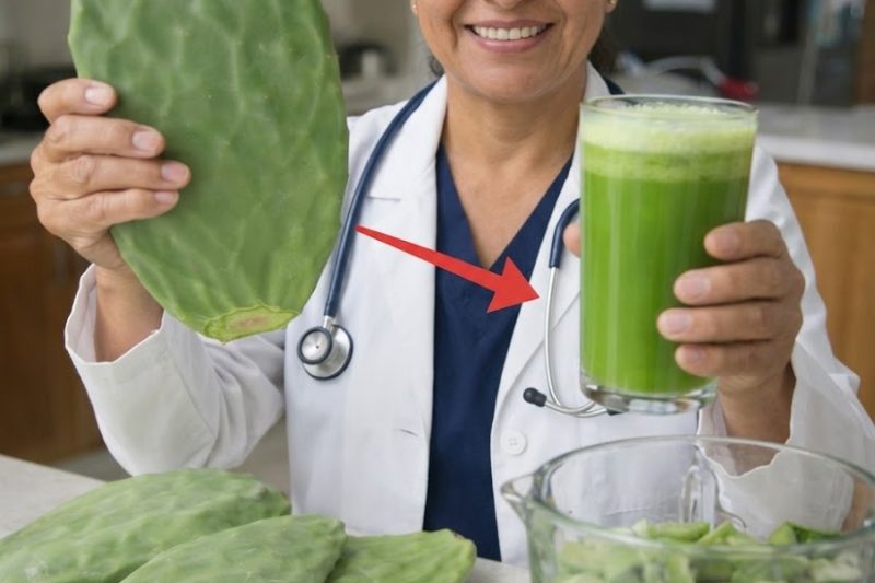 A Bebida de Nopal com Limão: Uma Forma Refrescante de Apoiar a Digestão, Reduzir o Inchaço e Sentir-se Mais Leve Naturalmente