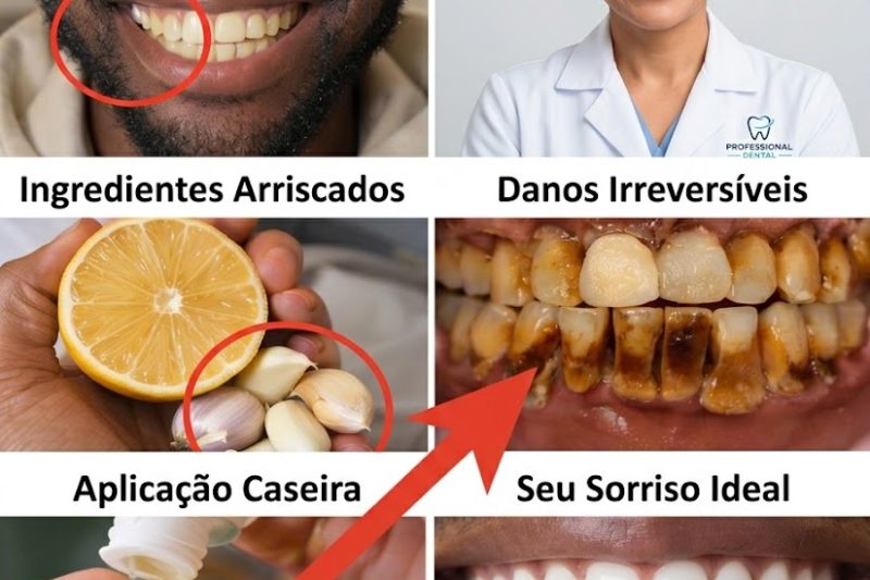 Como Clarear os Dentes Amarelados Naturalmente em Casa: O Poderoso Segredo de Banana, Gengibre e Limão que Está Viralizando