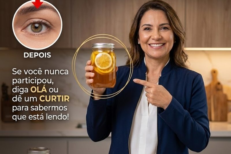 Descubra uma Receita Caseira Simples de Limão, Gengibre e Mel para Apoiar Naturalmente o Bem-Estar dos Olhos