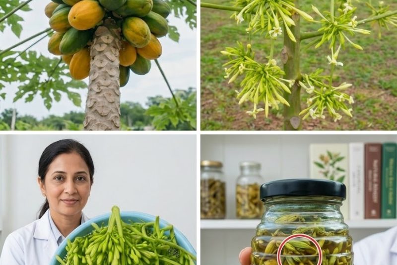 O Poder Escondido das Flores Macho do Mamoeiro: Benefícios e Maneiras Seguras de Usá-las