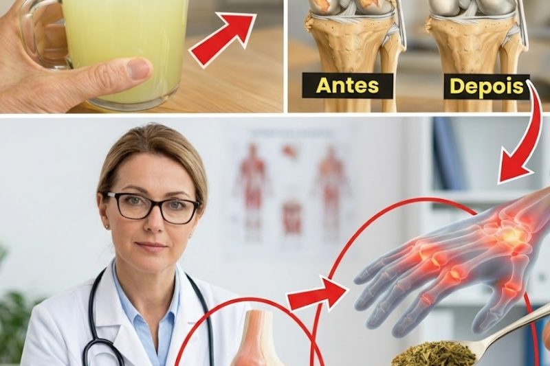 Bebida Natural de 3 Ingredientes que Pode Ajudar no Conforto dos Joelhos Após os 50