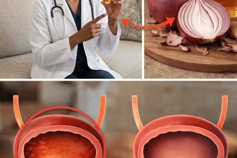 Chá de Casca de Cebola Antes de Dormir: Um Hábito Simples que Pode Ajudar no Conforto da Próstata e da Bexiga