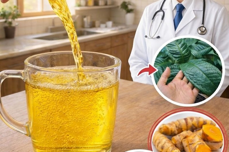 Bebida Herbal Natural para Apoiar a Circulação Diária e o Bem-Estar