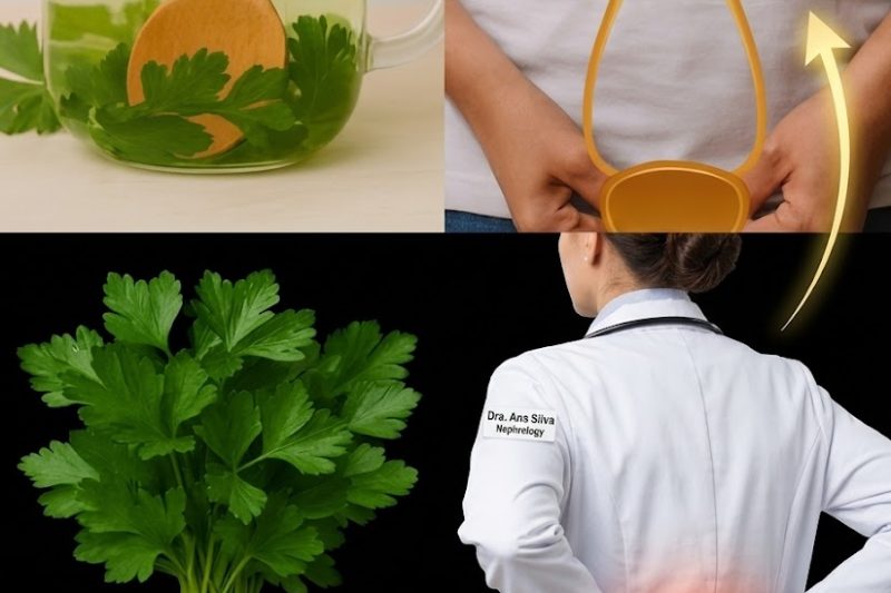 Chá de Salsa: Limpeza Natural dos Rins e Alívio da Dor nas Costas