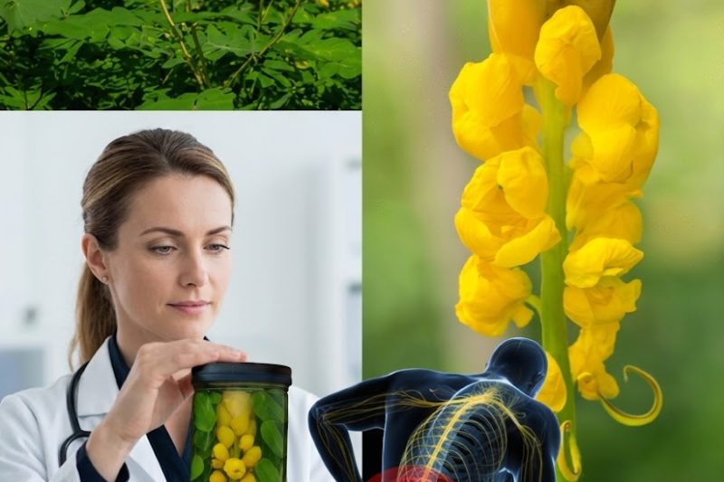 Senna Alata: O Remédio Natural para Dor, Inchaço e Prisão de Ventre