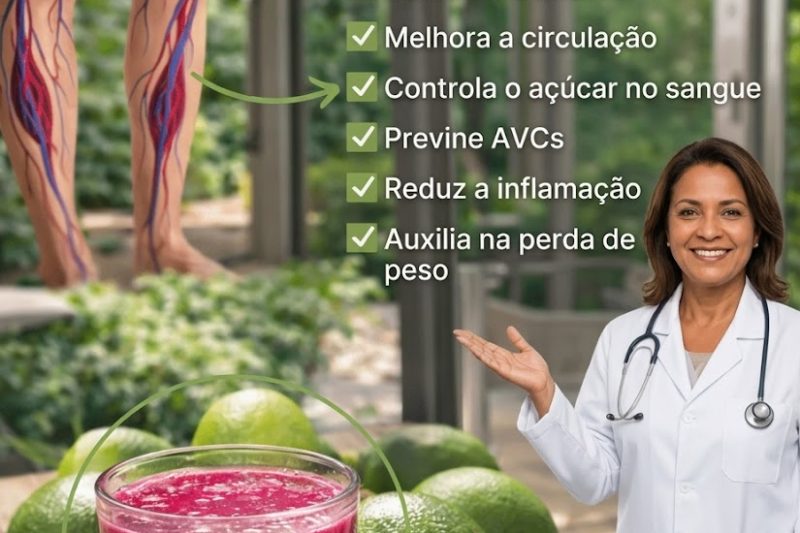 Um Suco Simples Pode Ajudar a Controlar a Pressão e Melhorar a Circulação?