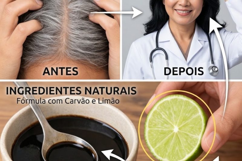 Carvão Ativado Pode Deixar o Cabelo Grisalho Preto? A Verdade Por Trás da Tendência Viral