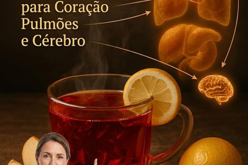 Chá de Hibisco com Maçã, Canela e Limão: Uma Bebida Detox Deliciosa para Sua Saúde