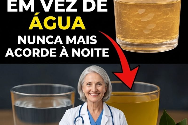 Mais de 60 anos e acordando no meio da noite? Experimente esta bebida antes de dormir para um sono profundo
