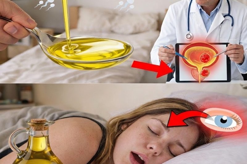 O Ritual Noturno Que Está Melhorando a Saúde em Silêncio: Beber Azeite de Oliva Antes de Dormir