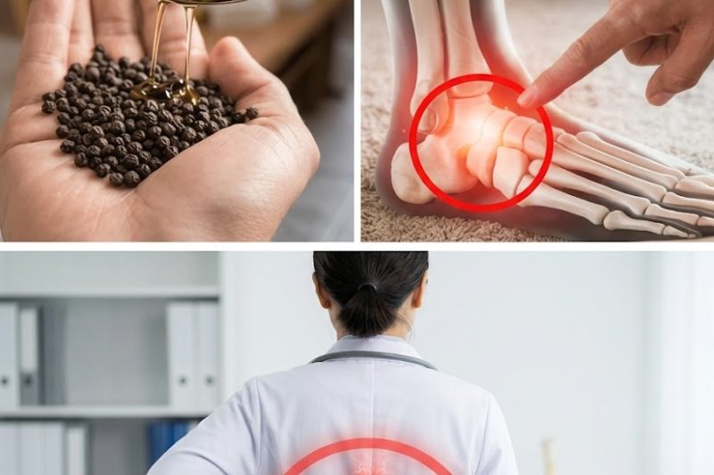 Óleo de Pimenta-Preta e Hábitos Diários Simples que Ajudam no Conforto das Articulações e das Pernas Naturalmente