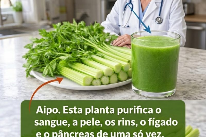 Refresque o Seu Dia com Suco Verde de Aipo, Salsa e Limão (Um Caminho Simples para se Sentir Mais Leve)