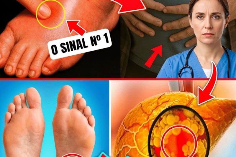 12 Sinais Precoces de Que Seu Fígado Pode Estar em Perigo: O Que Seus Pés Revelam Sobre a Saúde do Fígado