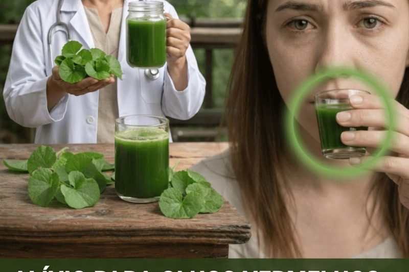 Descubra Como uma Erva Simples Como a Centella Asiática Pode Ajudar a Aliviar Olhos Cansados e Irritados