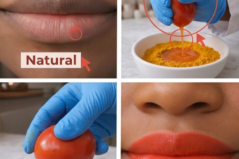 Creme Caseiro para Lábios Rosados Naturalmente com Ingredientes Simples da Cozinha – Guia para Lábios Mais Saudáveis
