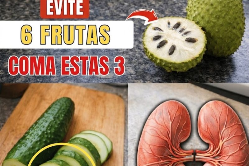 Creatinina Alta? 6 Frutas Que Podem Sobrecarregar Seus Rins – E 3 Opções Mais Suaves Para Aproveitar