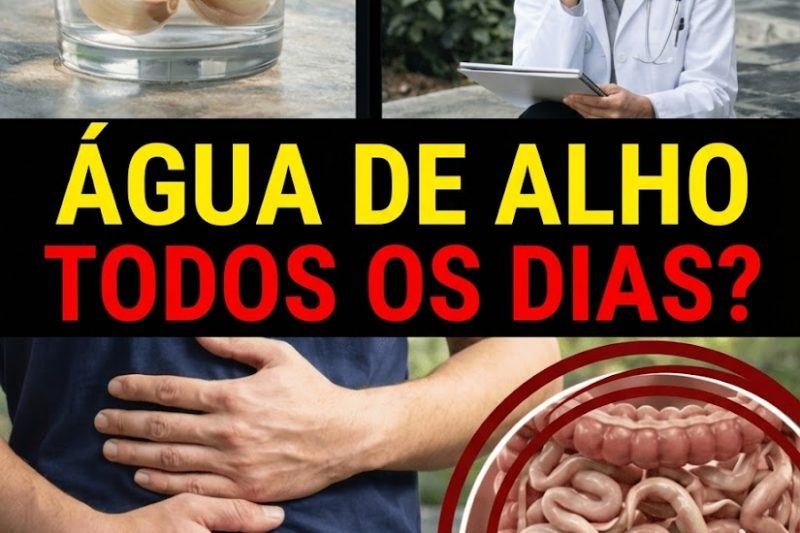 O Que Acontece com Seu Corpo Quando Você Começa a Beber um Copo de Água com Alho Todos os Dias?