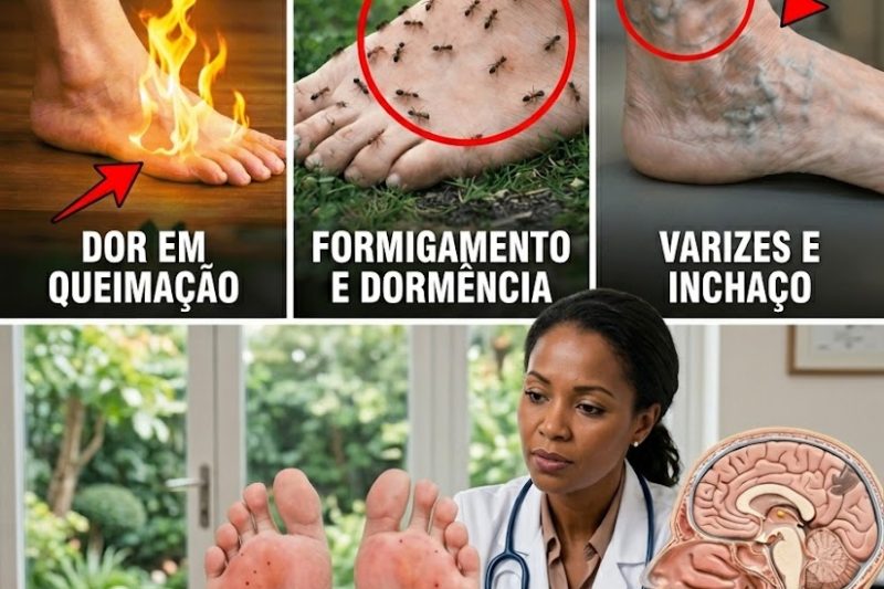 8 Sinais Silenciosos de Danos nos Nervos que Costumam Começar nos Dedos dos Pés