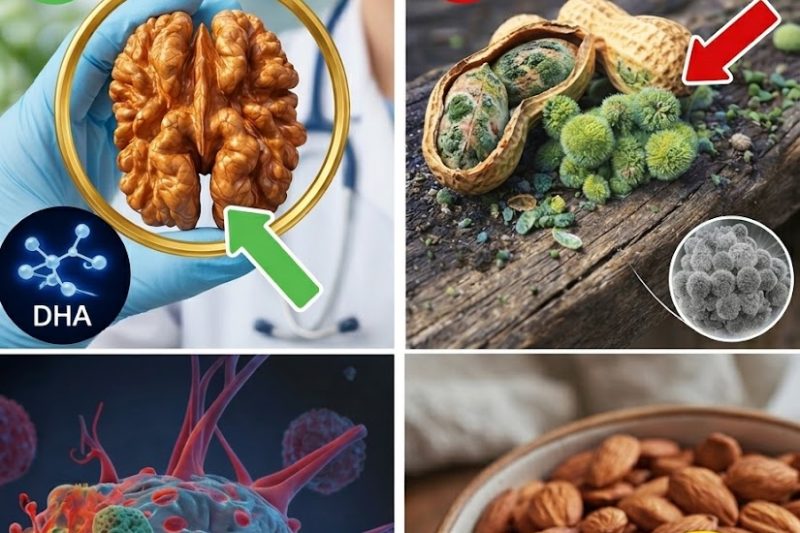 Mais de 60? Descubra 4 Frutos Secos para Limitar e 4 Opções Nutritivas para Consumir Diariamente e Melhorar a Saúde