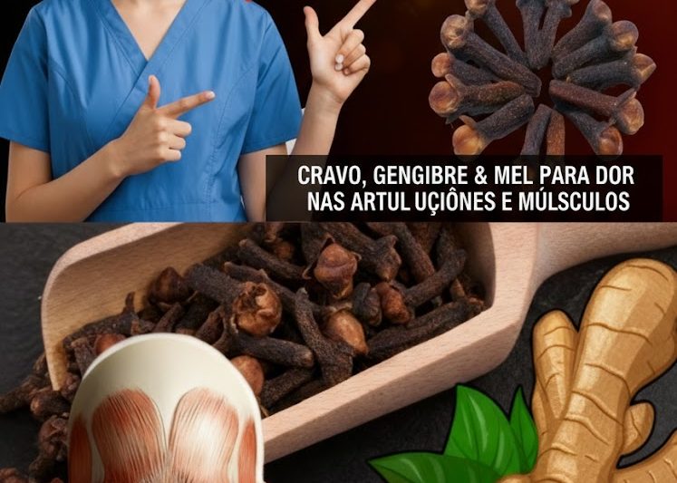 ABANDONE OS COMPRIMIDOS: DESPERTE O PODER ANCESTRAL DO GENGIBRE, CRAVO E MEL — O ELIXIR DE 18 BENEFÍCIOS QUE SEU CORPO ESTÁ IMPLORANDO