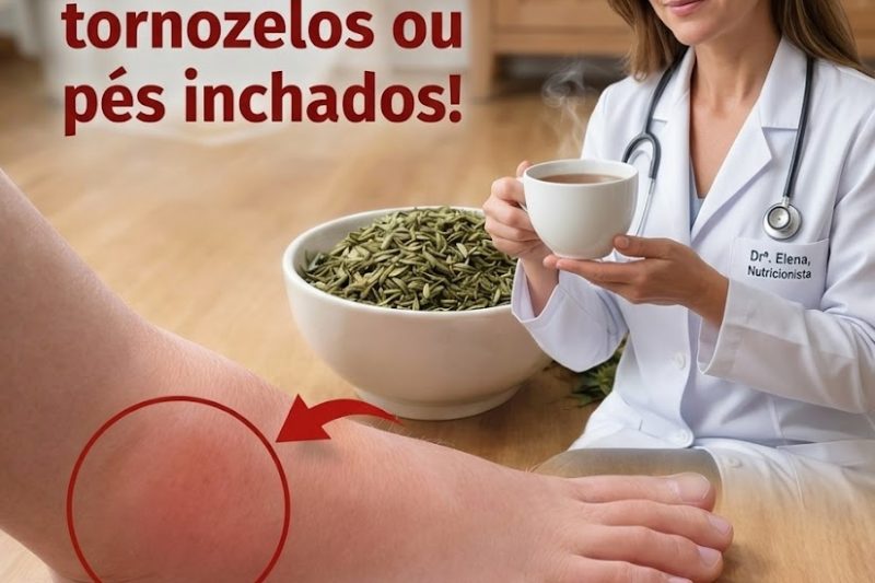 Diga Adeus às Pernas Pesadas e Inchadas com Este Chá Natural
