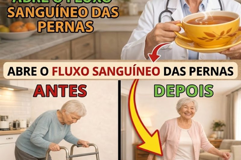 Mais de 60? Estes 3 Chás Simples Podem Ajudar a Fortalecer as Pernas e Facilitar os Movimentos do Dia a Dia