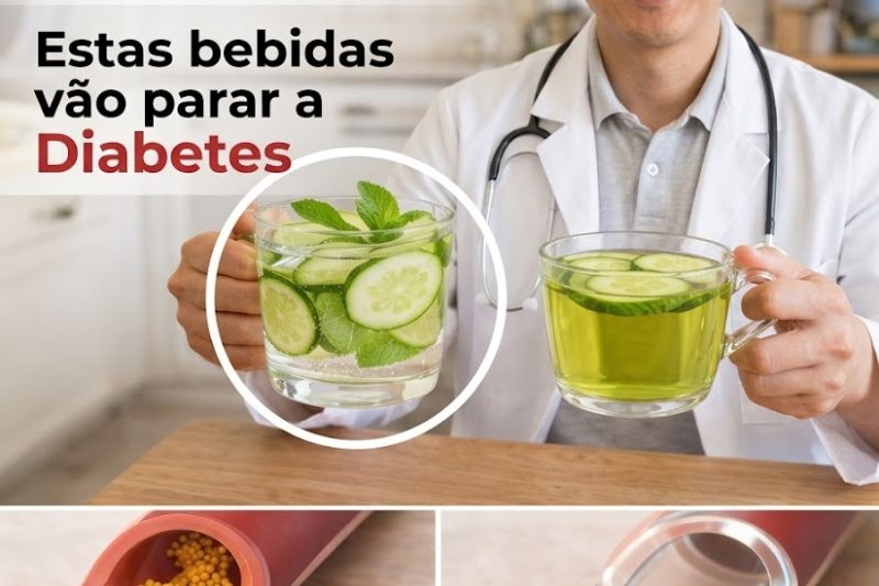 Top 7 Melhores Bebidas que Diabéticos DEVEM Tomar à Noite (Para Ajudar a Reduzir o Açúcar no Sangue)