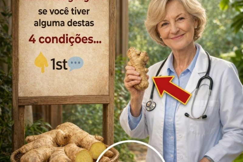 Gengibre faz bem para quase todos — mas não para todos: veja 4 situações que exigem atenção + explicação médica