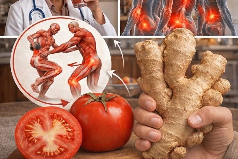 Bebida Natural de Gengibre e Tomate: Uma Forma Surpreendente de Combater o Cansaço da Tarde